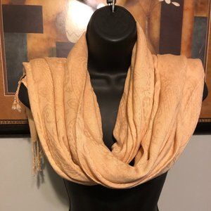 Women's Yellow Wrap Scarf